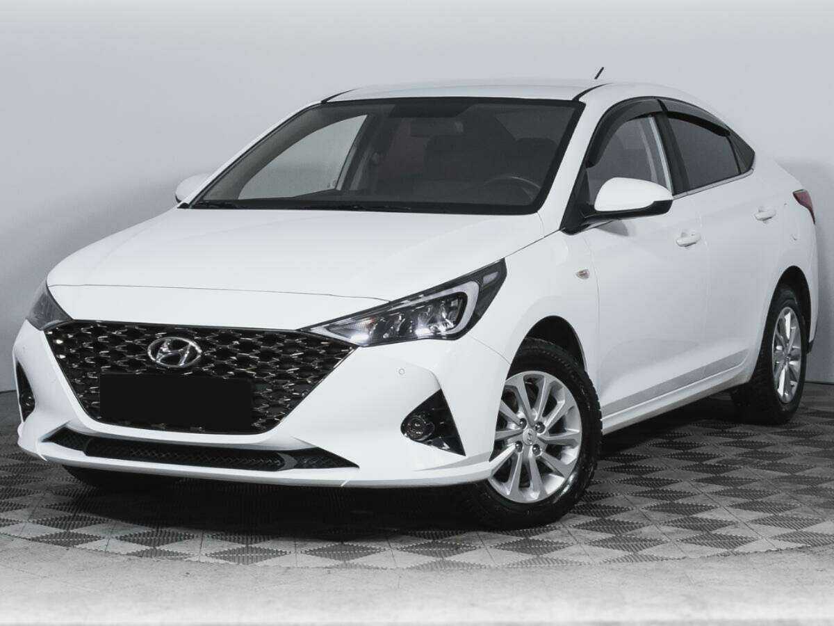 Hyundai Solaris 2021 года с пробегом. Посмотреть фото