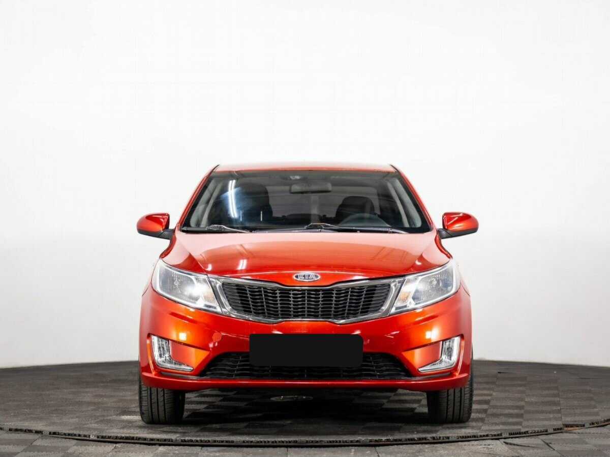 Kia Rio 2012 года с пробегом. Фото: #1