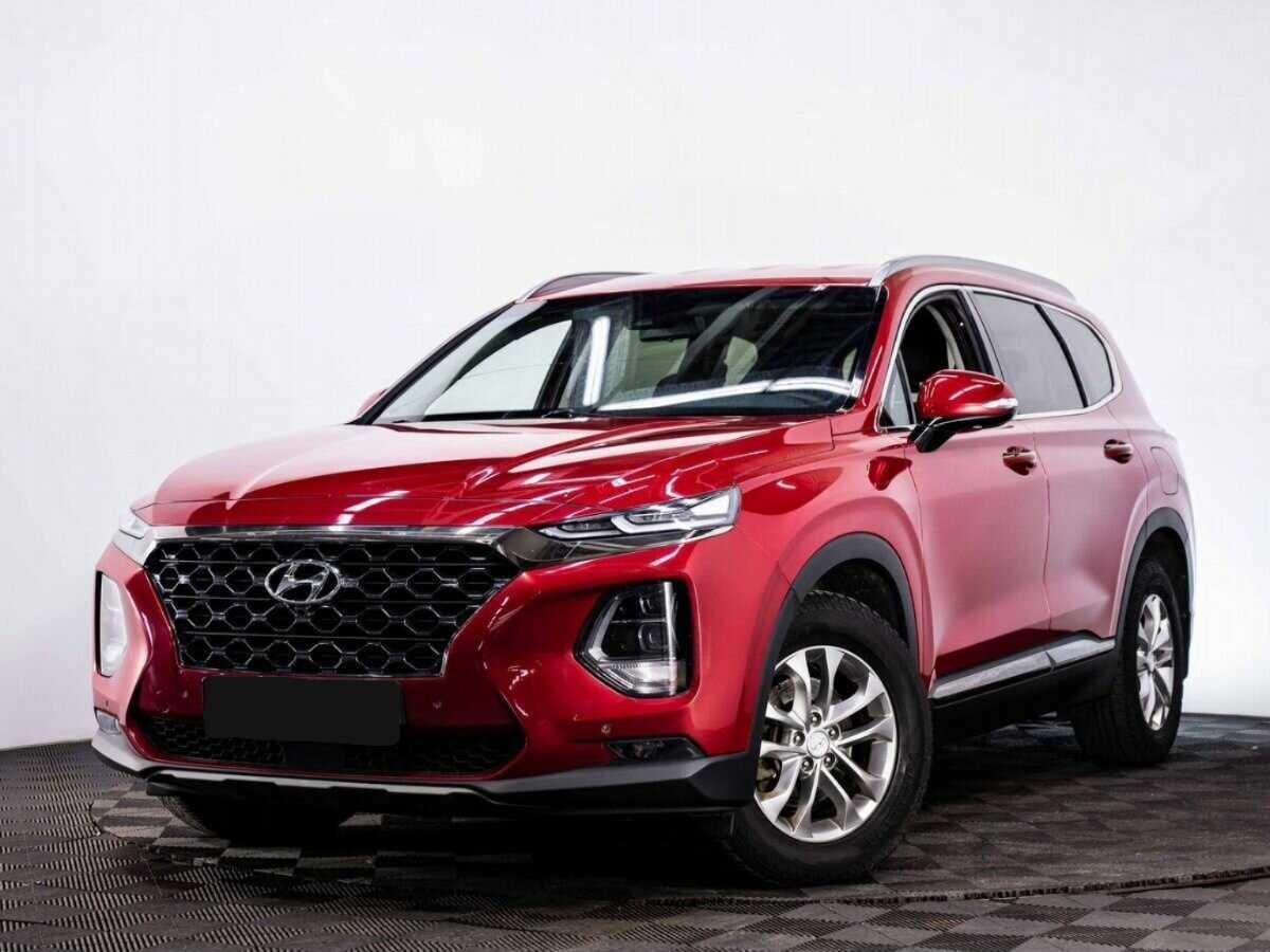 Hyundai Santa Fe 2019 года с пробегом. Посмотреть фото
