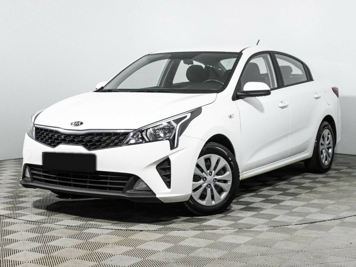 Kia Rio 2021 года с пробегом. Посмотреть фото