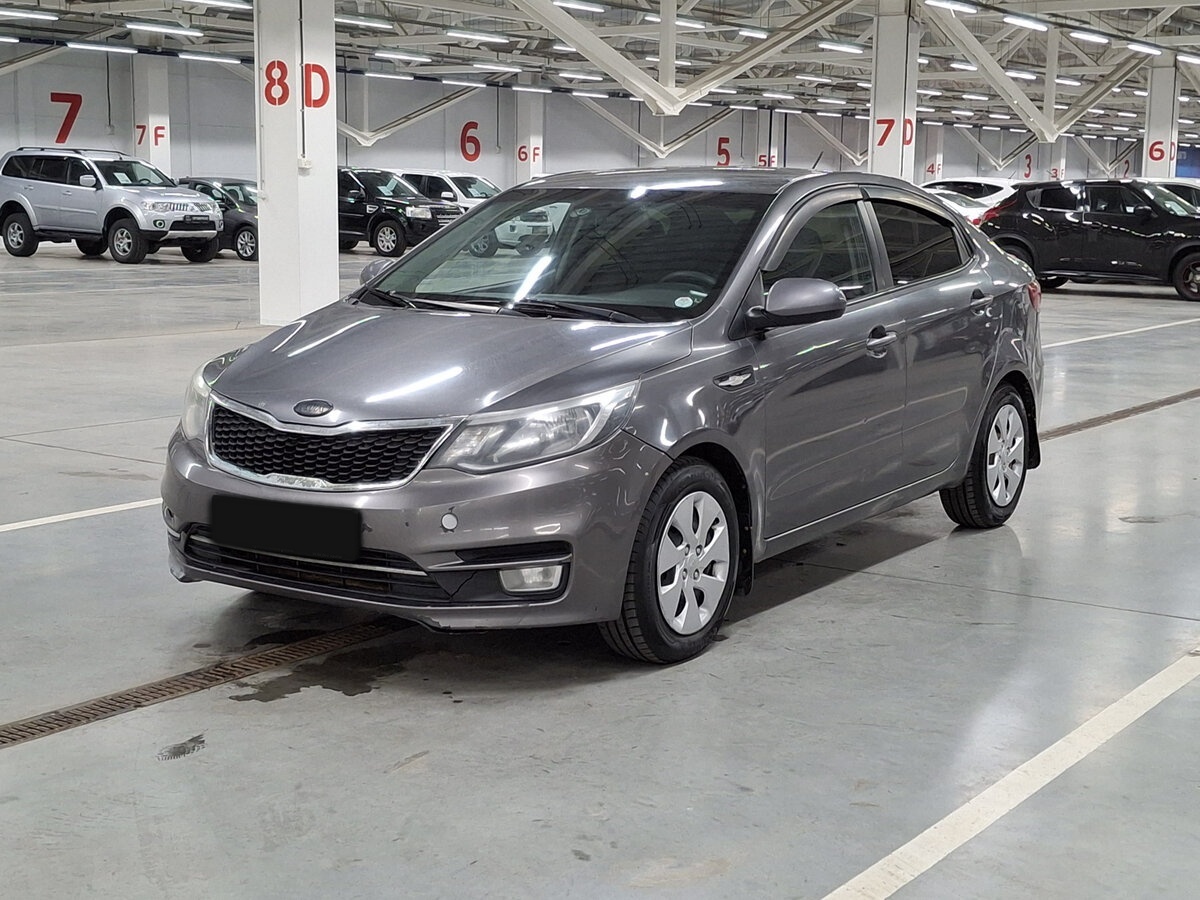 Kia Rio 2015 года с пробегом. Посмотреть фото