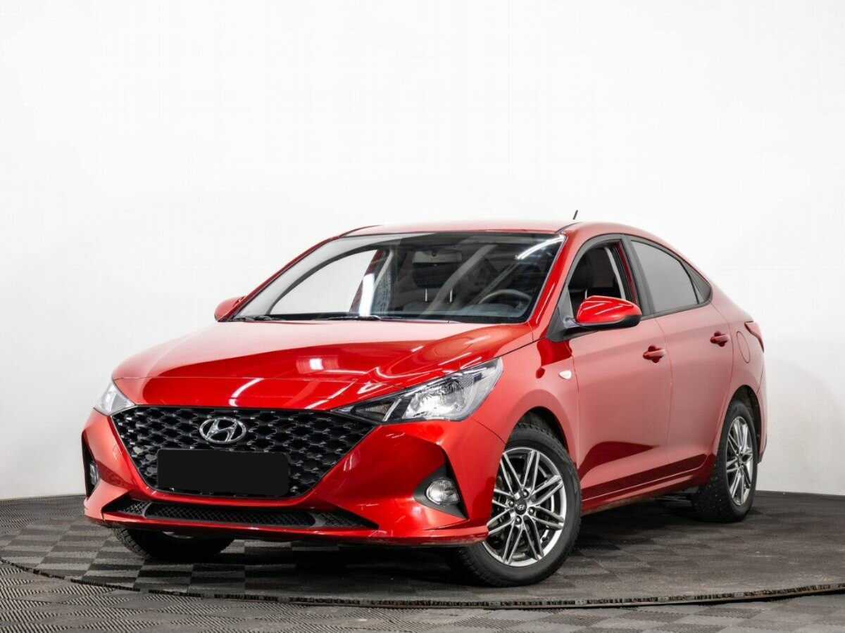Hyundai Solaris 2021 года с пробегом. Посмотреть фото
