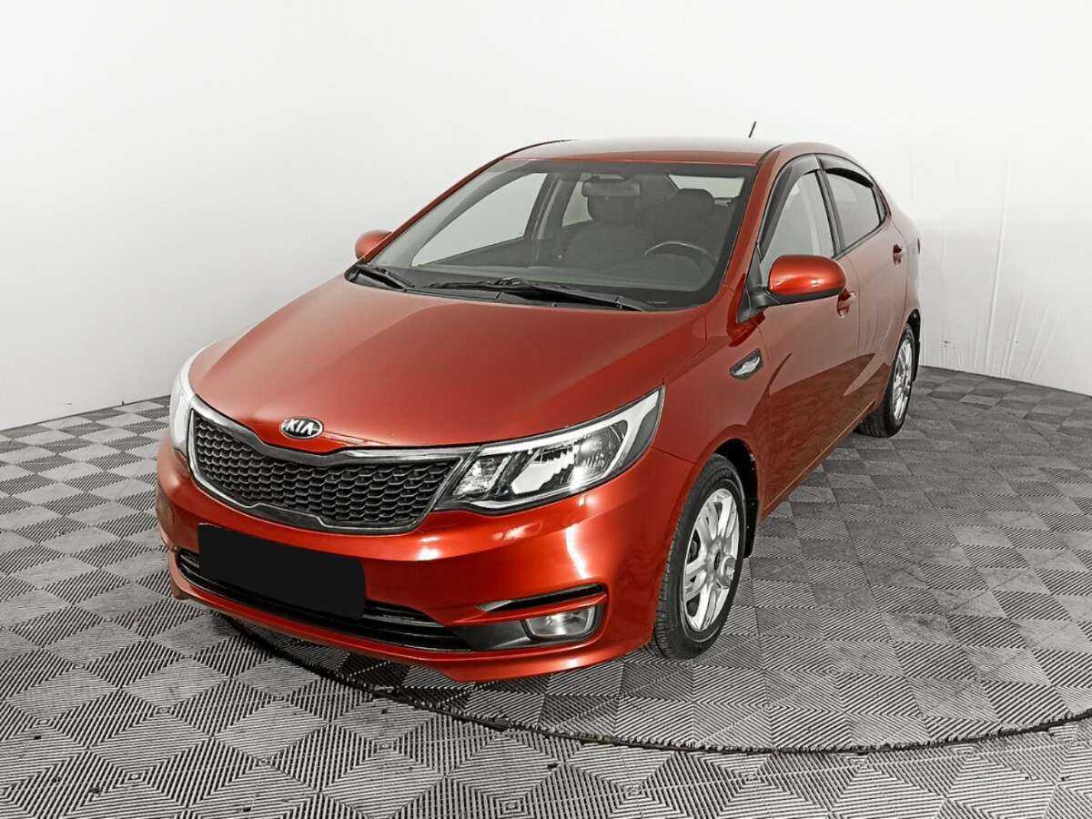 Kia Rio 2016 года с пробегом. Посмотреть фото