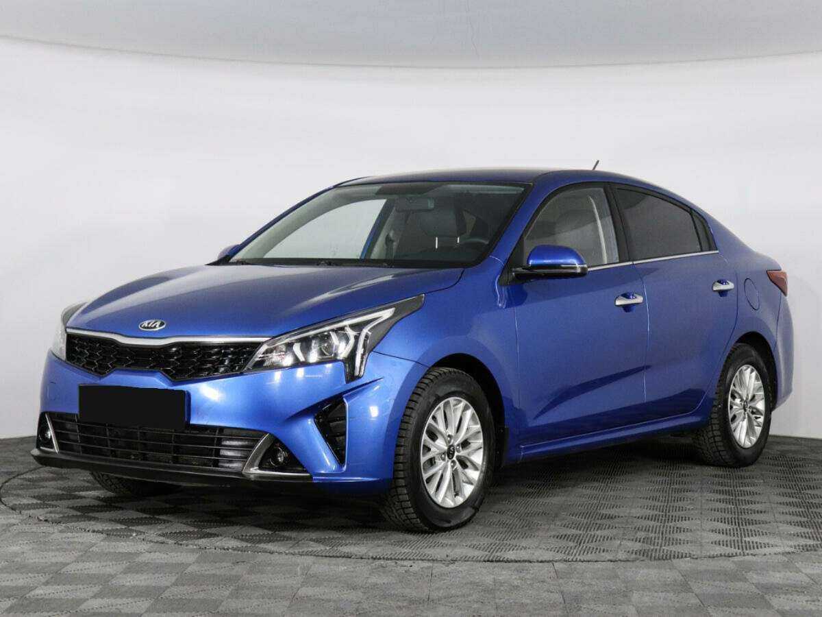 Kia Rio 2021 года с пробегом. Посмотреть фото