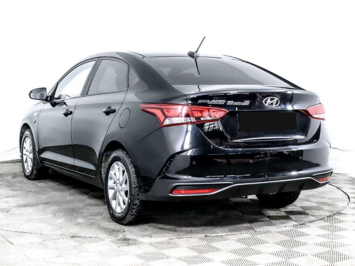 Hyundai Solaris 2021 года с пробегом. Фото: #4
