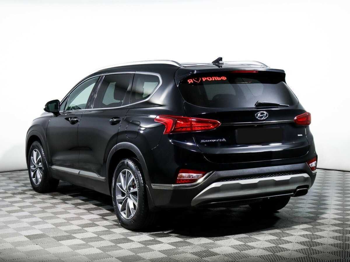 Hyundai Santa Fe 2019 года с пробегом. Фото: #6