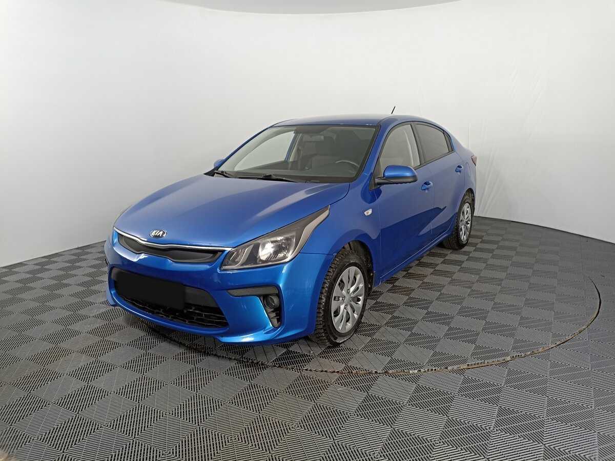 Kia Rio 2017 года с пробегом. Посмотреть фото