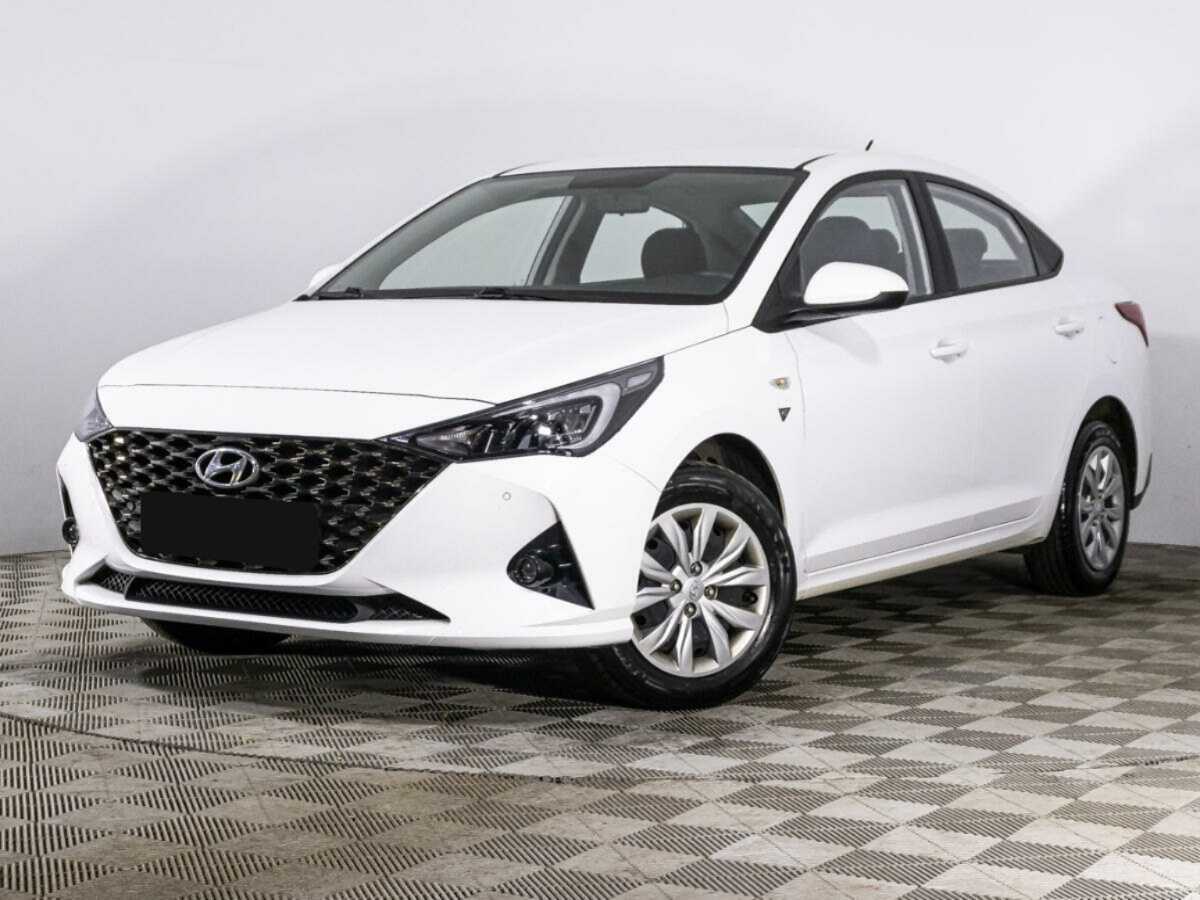 Hyundai Solaris 2021 года с пробегом. Посмотреть фото