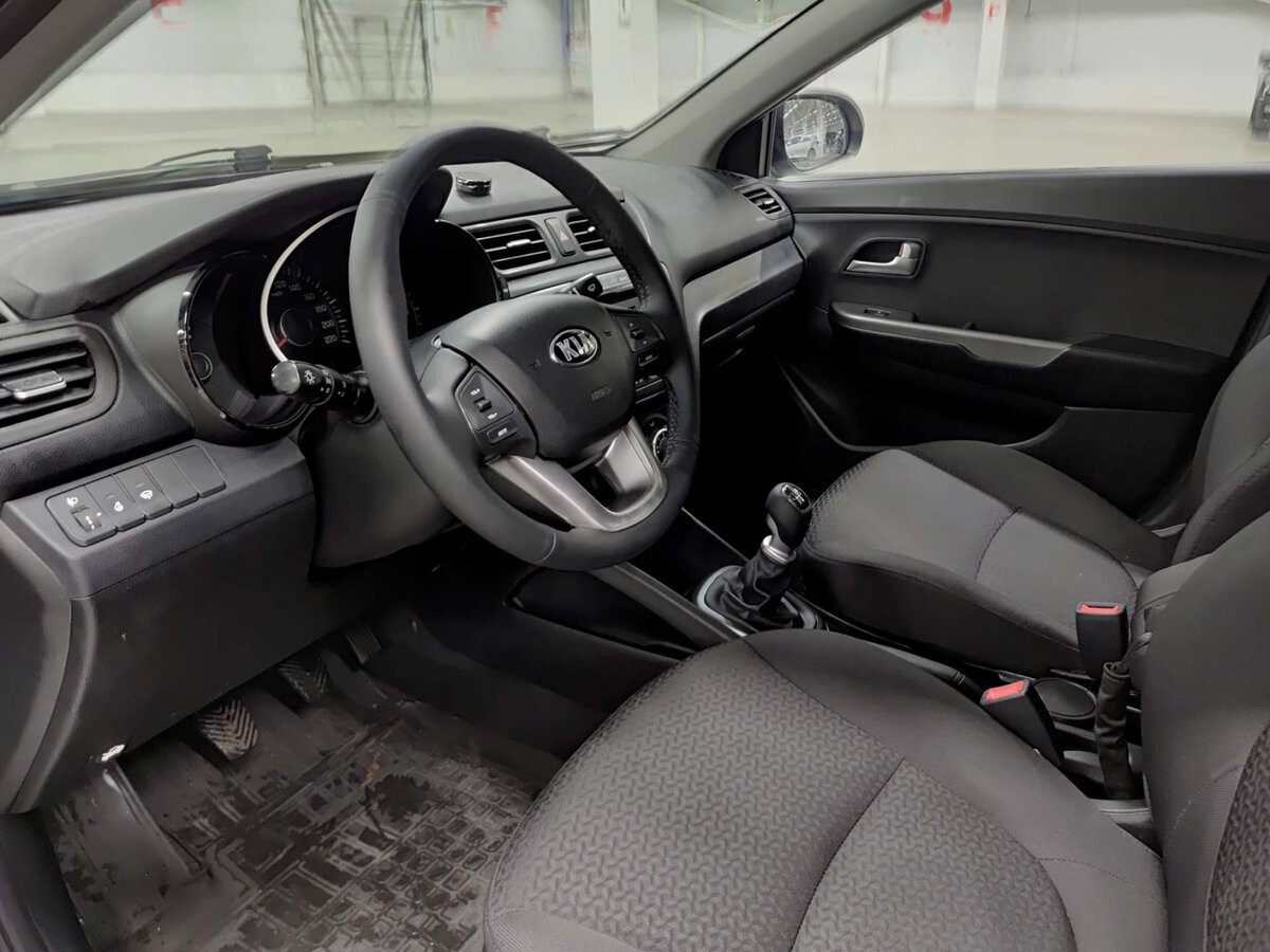 Kia Rio 2014 года с пробегом. Фото: #14