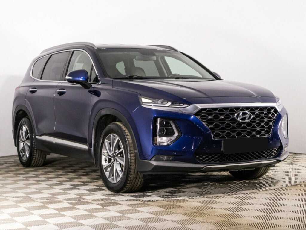 Hyundai Santa Fe 2019 года с пробегом. Фото: #2