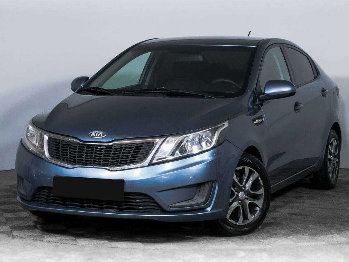 Kia Rio 2013 года с пробегом. Посмотреть фото