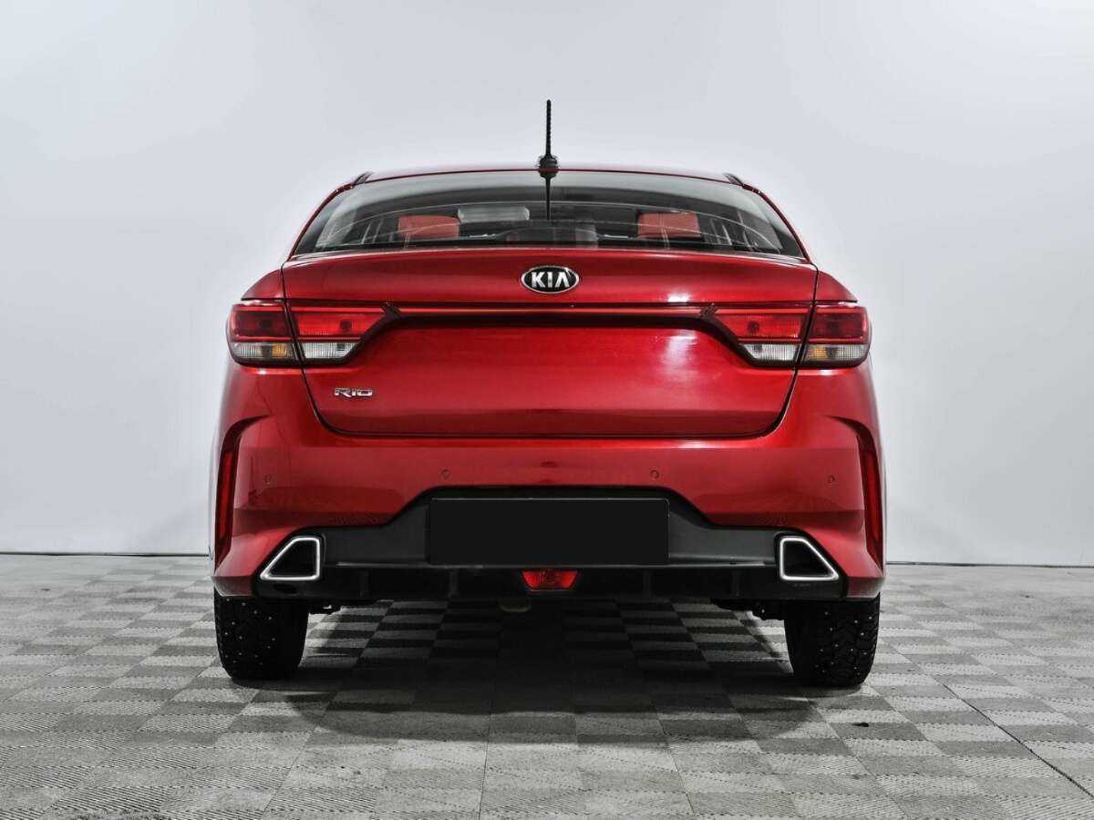Kia Rio 2021 года с пробегом. Фото: #4