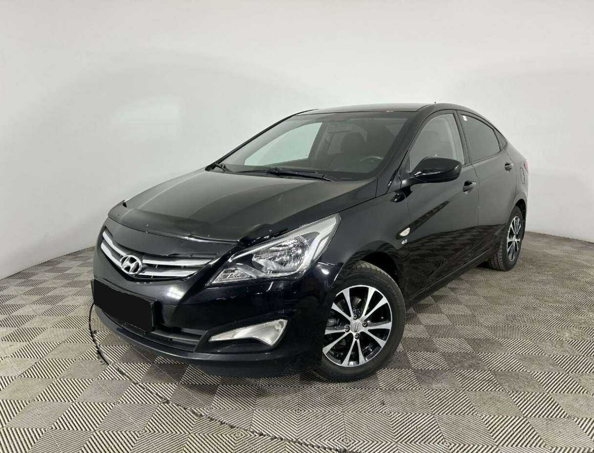 Hyundai Solaris 2015 года с пробегом. Посмотреть фото