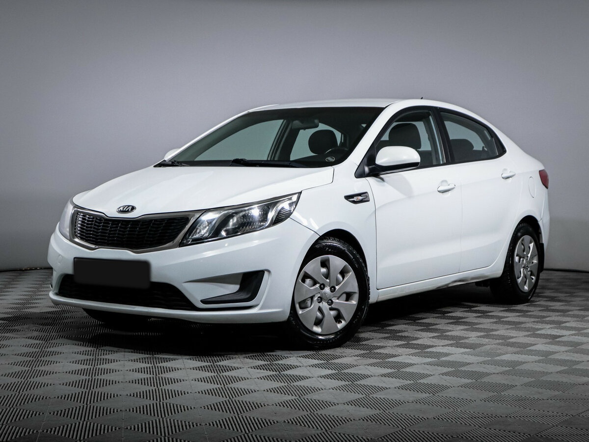 Kia Rio 2014 года с пробегом. Посмотреть фото