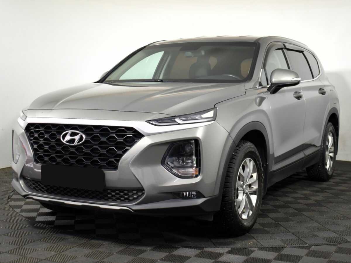 Hyundai Santa Fe 2019 года с пробегом. Посмотреть фото
