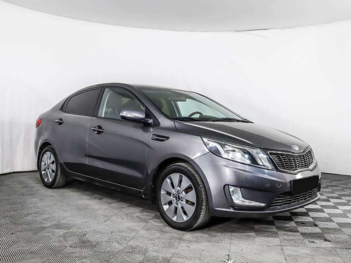 Kia Rio 2012 года с пробегом. Фото: #1