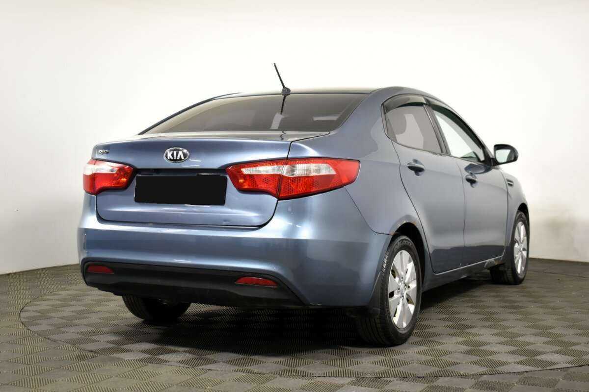 Kia Rio 2013 года с пробегом. Фото: #3