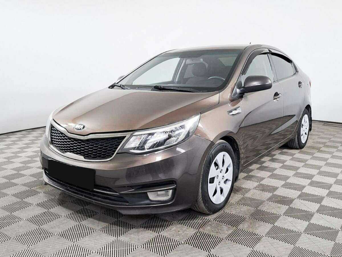 Kia Rio 2015 года с пробегом. Посмотреть фото
