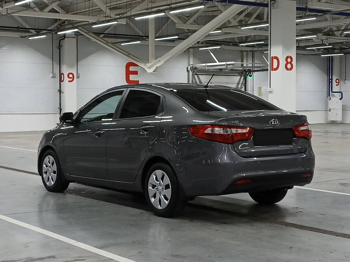 Kia Rio 2013 года с пробегом. Фото: #6