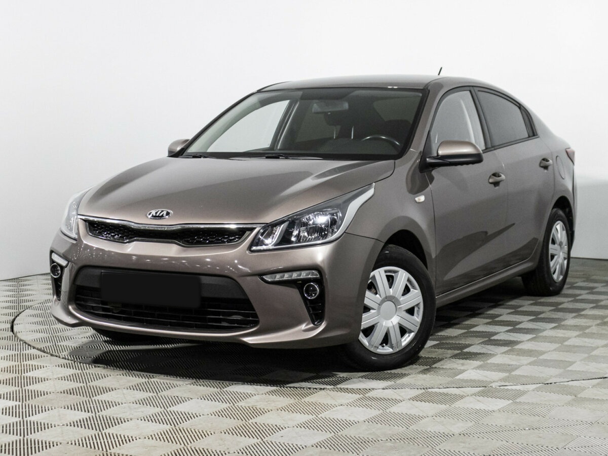 Kia Rio 2018 года с пробегом. Посмотреть фото