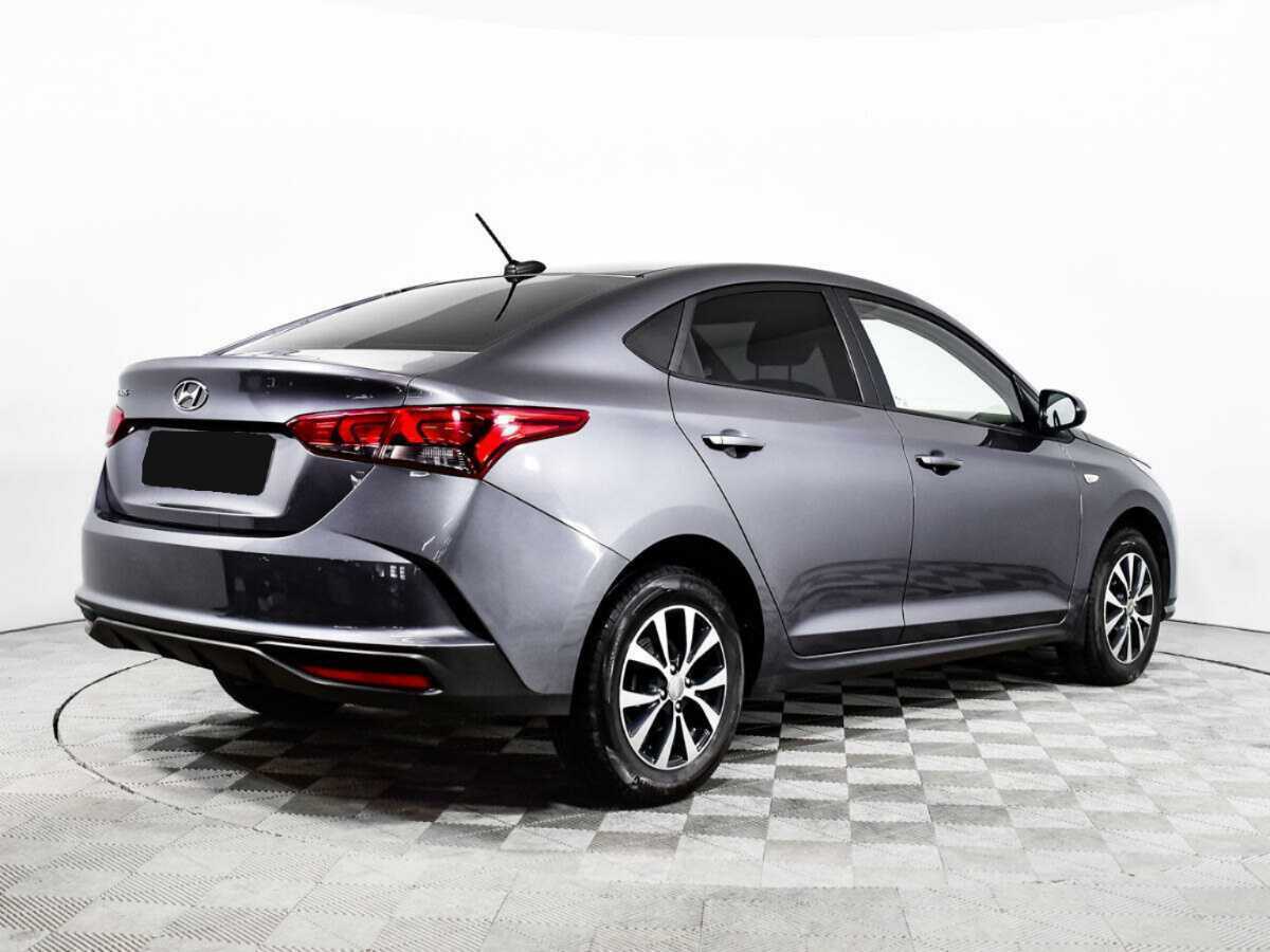 Hyundai Solaris 2021 года с пробегом. Фото: #4