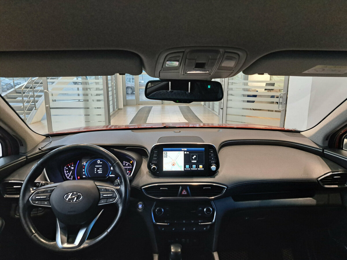 Hyundai Santa Fe 2019 года с пробегом. Фото: #13