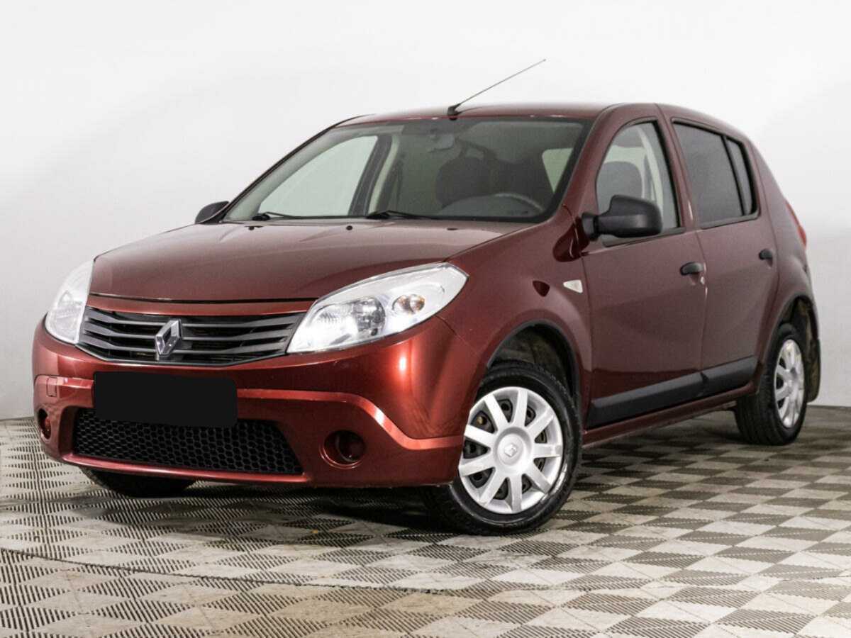 Renault Sandero 2012 года с пробегом. Посмотреть фото