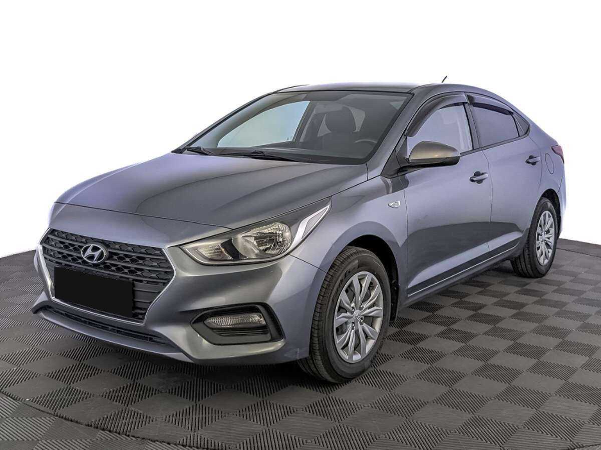 Hyundai Solaris 2018 года с пробегом. Посмотреть фото