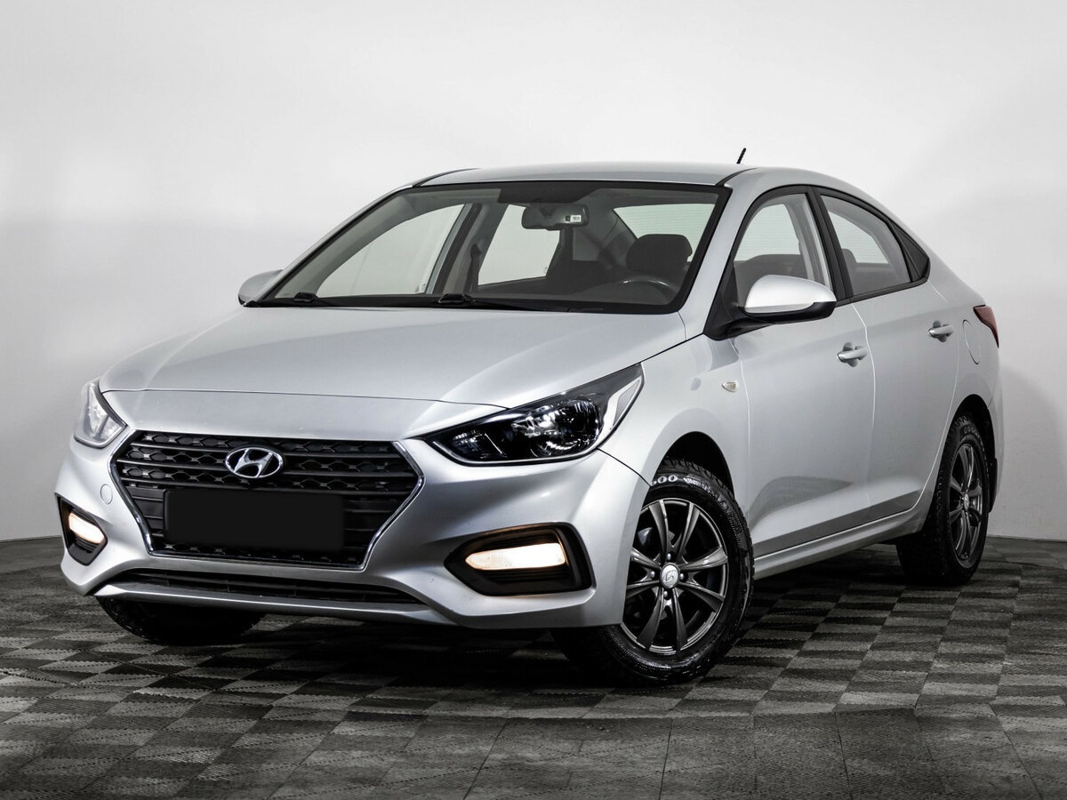 Hyundai Solaris 2018 года с пробегом. Посмотреть фото