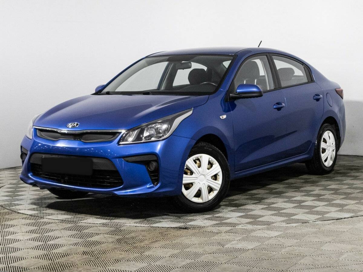 Kia Rio 2019 года с пробегом. Посмотреть фото