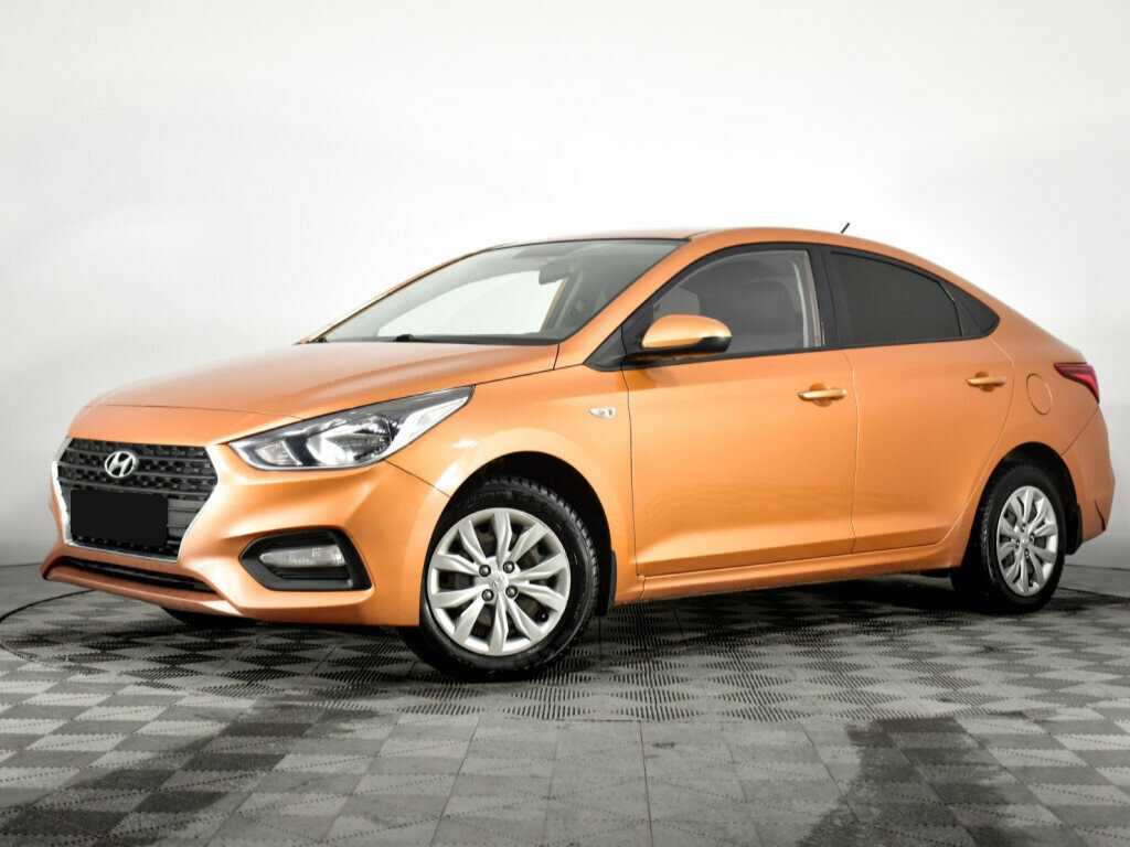 Hyundai Solaris 2017 года с пробегом. Посмотреть фото