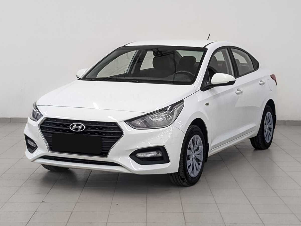 Hyundai Solaris 2017 года с пробегом. Посмотреть фото
