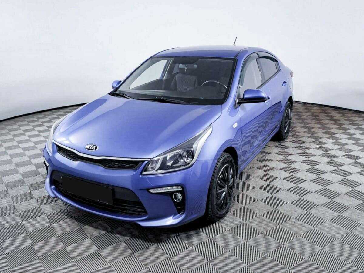 Kia Rio 2019 года с пробегом. Посмотреть фото