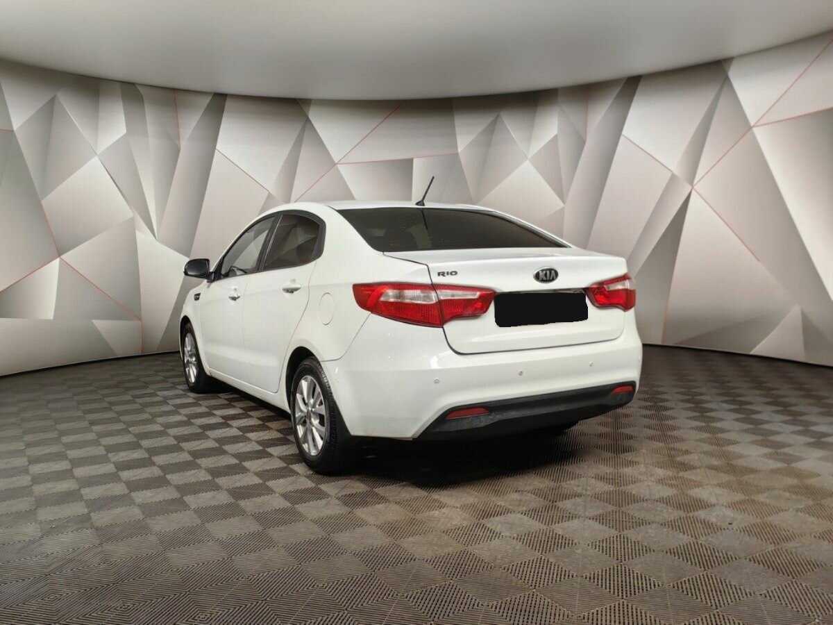 Kia Rio 2013 года с пробегом. Фото: #3