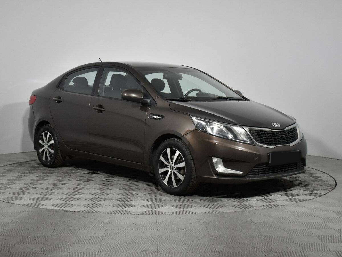 Kia Rio 2014 года с пробегом. Фото: #2