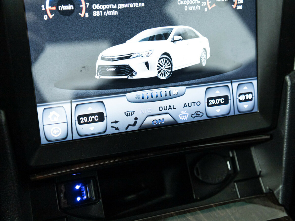 Toyota Camry 2017 года с пробегом. Фото: #14