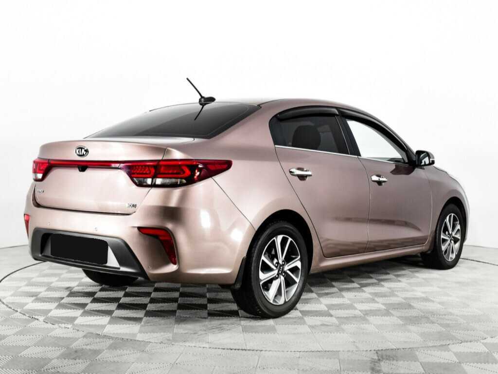 Kia Rio 2019 года с пробегом. Фото: #4