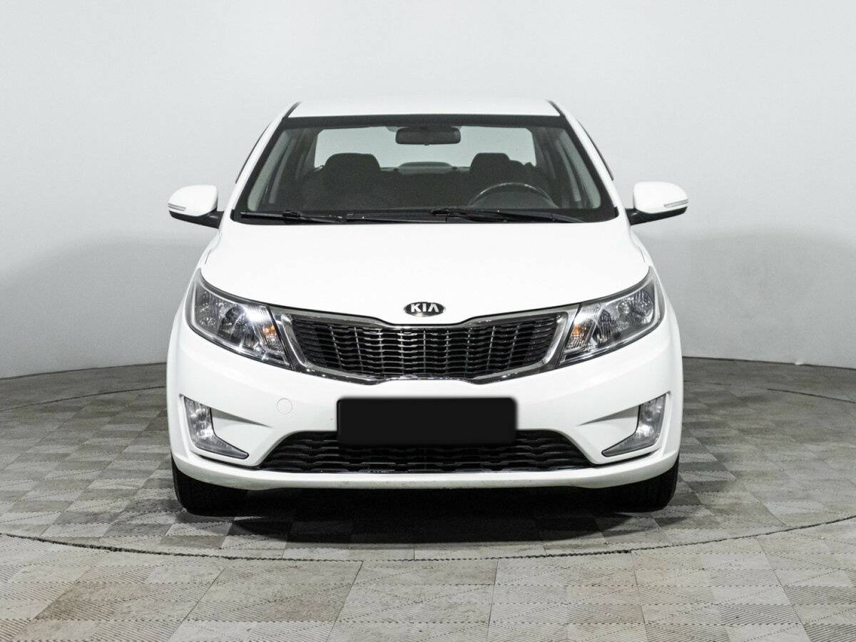 Kia Rio 2013 года с пробегом. Фото: #1
