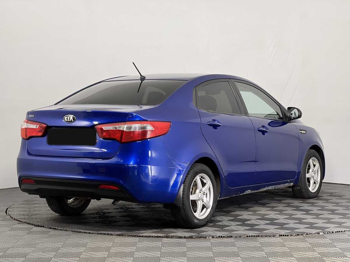 Kia Rio 2013 года с пробегом. Фото: #3
