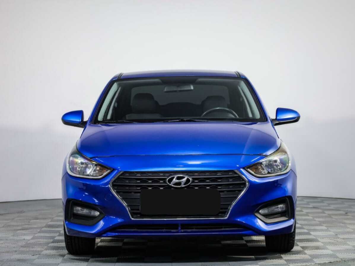 Hyundai Solaris 2018 года с пробегом. Посмотреть фото