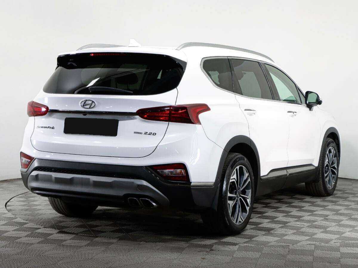 Hyundai Santa Fe 2019 года с пробегом. Фото: #3