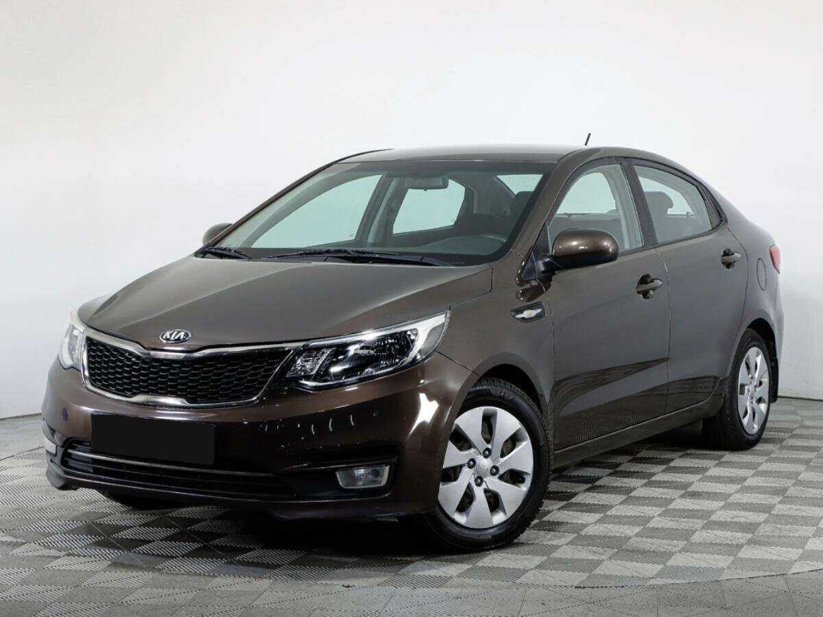 Kia Rio 2016 года с пробегом. Посмотреть фото