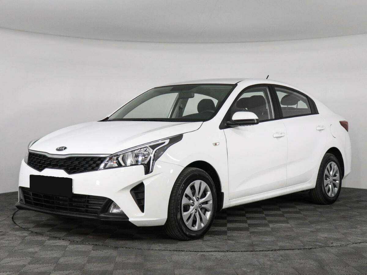 Kia Rio 2021 года с пробегом. Посмотреть фото