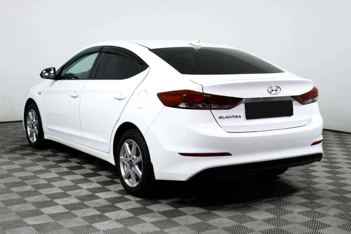 Hyundai Elantra 2018 года с пробегом. Фото: #6