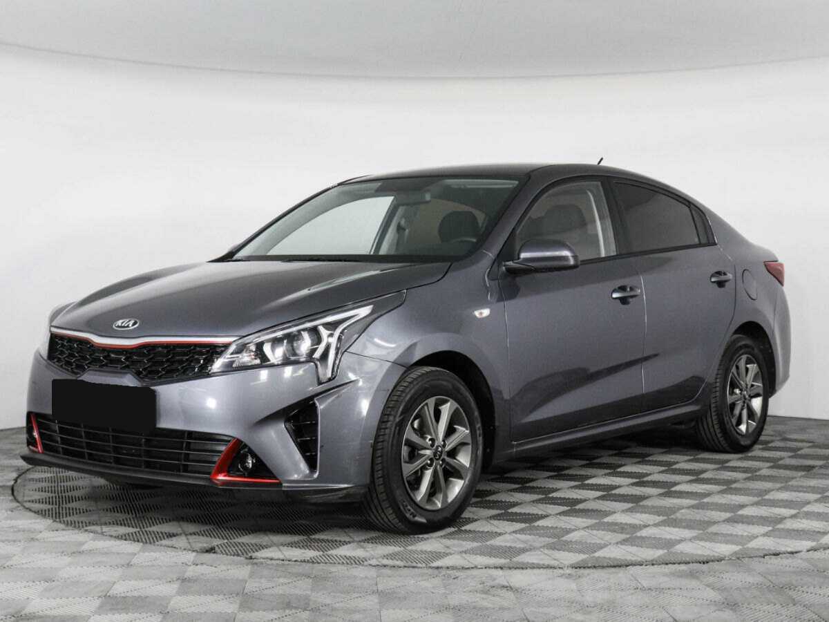 Kia Rio 2021 года с пробегом. Посмотреть фото