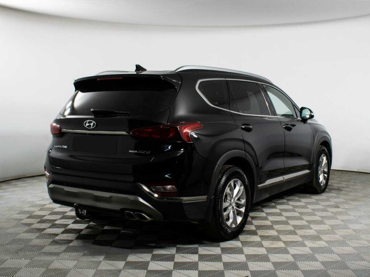 Hyundai Santa Fe 2018 года с пробегом. Фото: #4