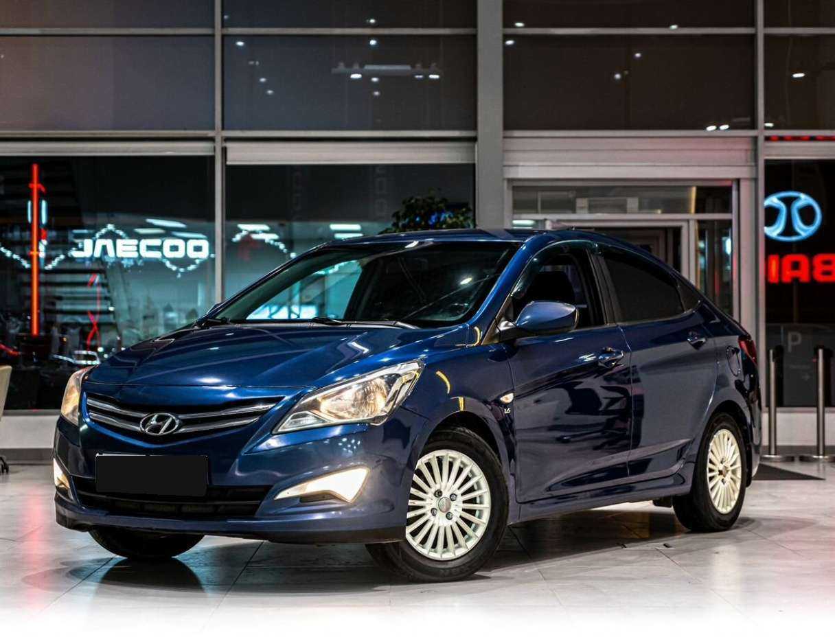 Hyundai Solaris 2015 года с пробегом. Посмотреть фото