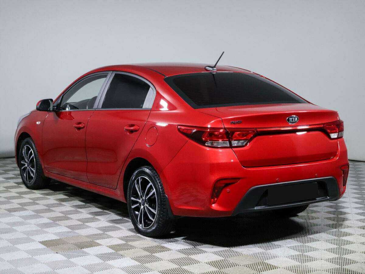 Kia Rio 2019 года с пробегом. Фото: #6