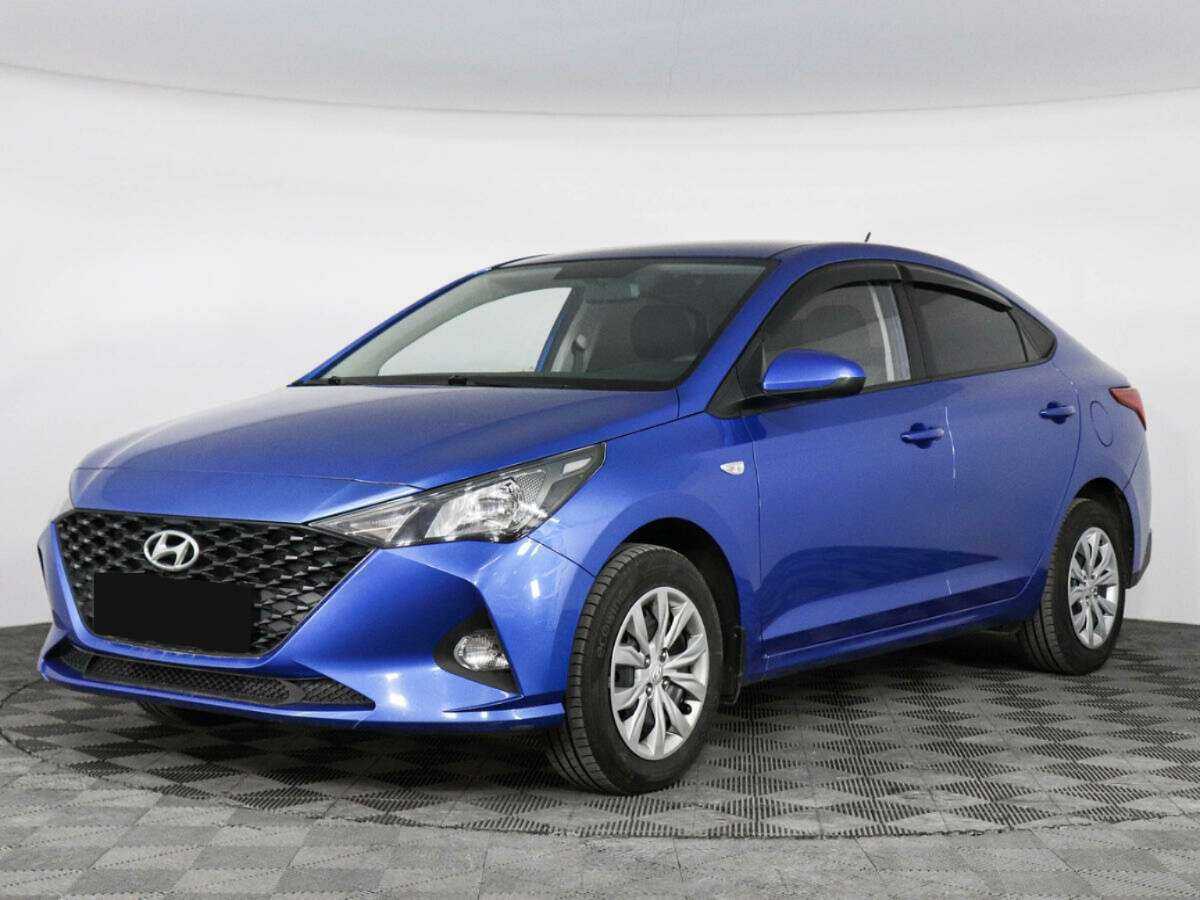 Hyundai Solaris 2021 года с пробегом. Посмотреть фото