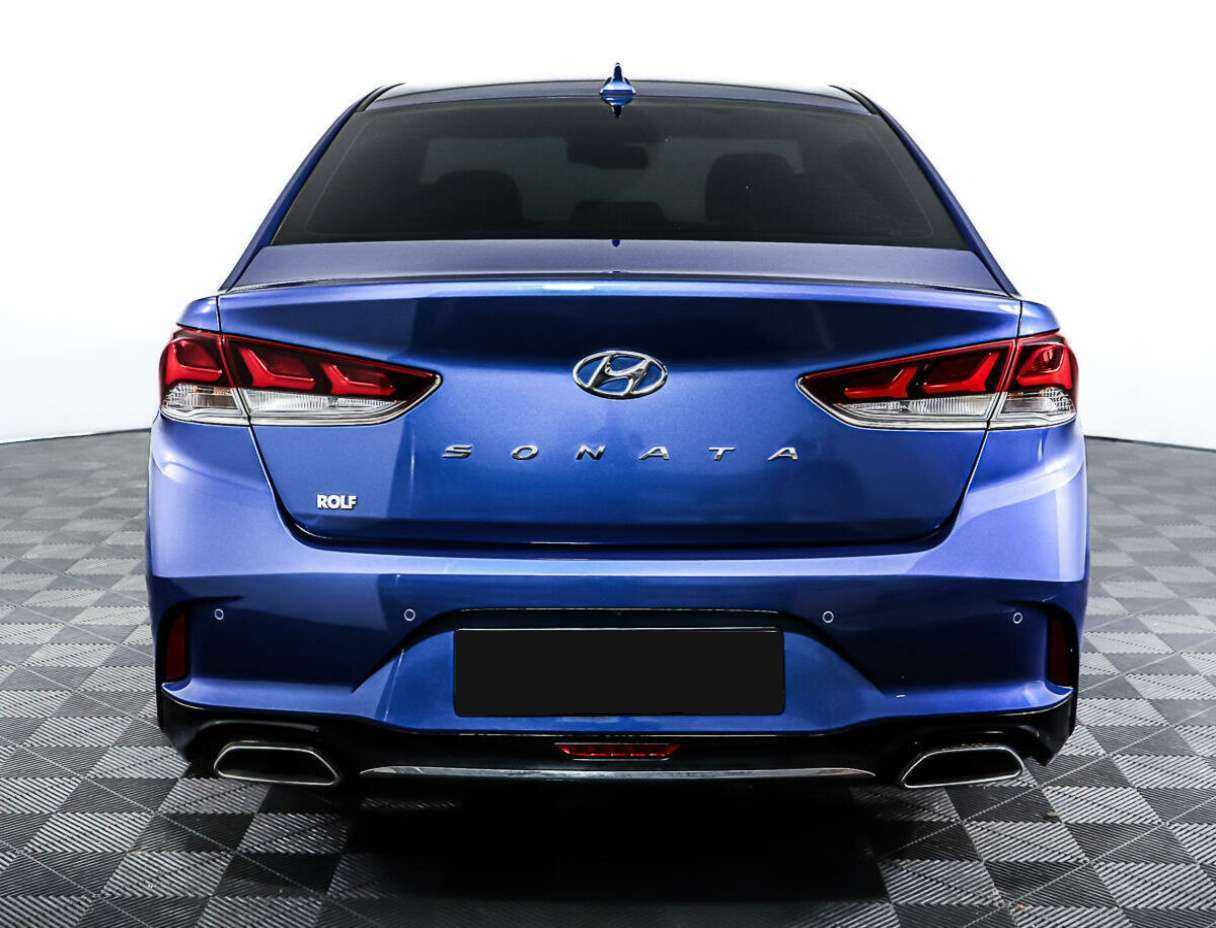 Hyundai Sonata 2018 года с пробегом. Фото: #5